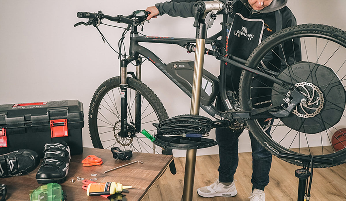 Abnehmbarer Ausstellungsständer Fahrrad Reparatur Ständer für MTB Bike Z7B2 